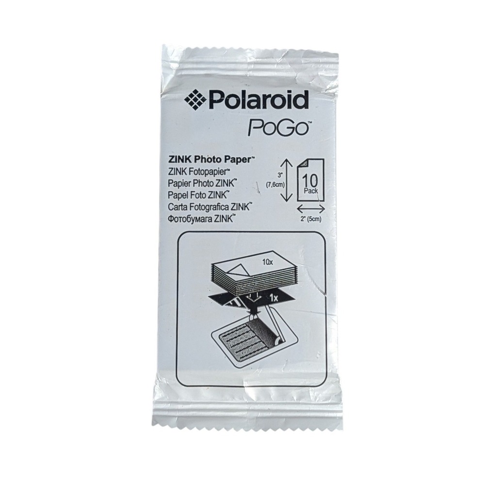 Polaroid PoGo ZINK Photo Paper 2x3 40 Sheets 4 Packs of 10 for Mobile Printer